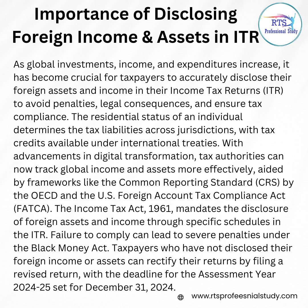 RtsProfessional's tweet photo. #incometax #itr https://t.co/TNNpkWK6XI