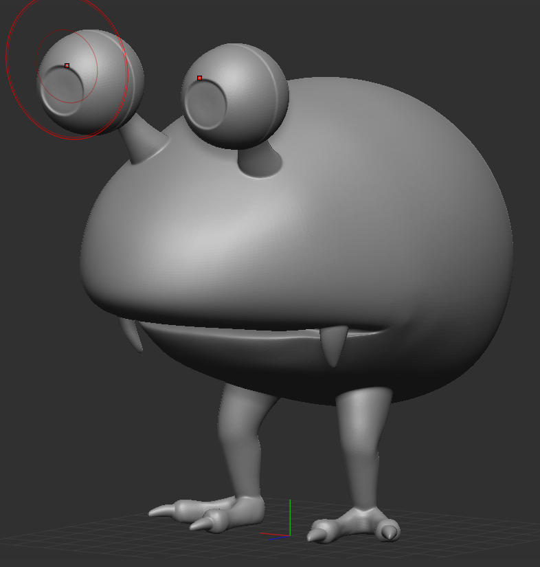 mochifro's tweet photo. #3DCG 
３Dプリンターでホロを出してる間、片手間に作ったチャッピーを魔改造した https://t.co/4c7rn8zLY8