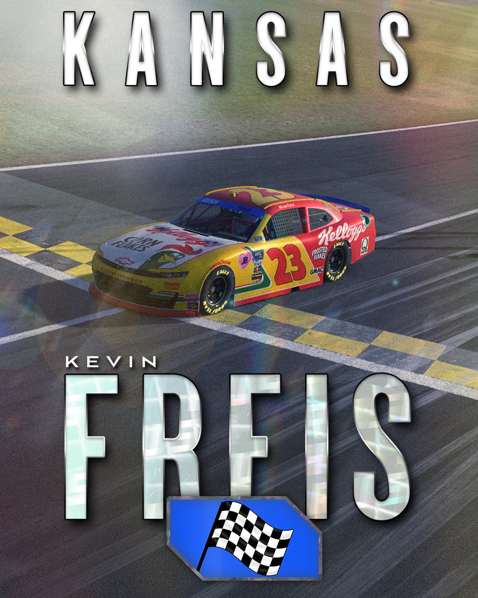 Freis on top! Kevin Freis locked himself into the Championship race with a champions drive at Kansas!

The twists and turns of Watkins Glen is up next in the Round of 8!