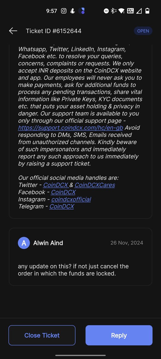 alwinaind's tweet photo. It's just fetching information and sending it to the customer what is taking you so long? https://t.co/l8gG18VvQm