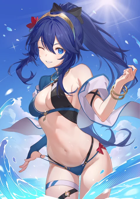 Lucina Summer !!! #Lucina #FireEmblem #FE #ルキナ 
