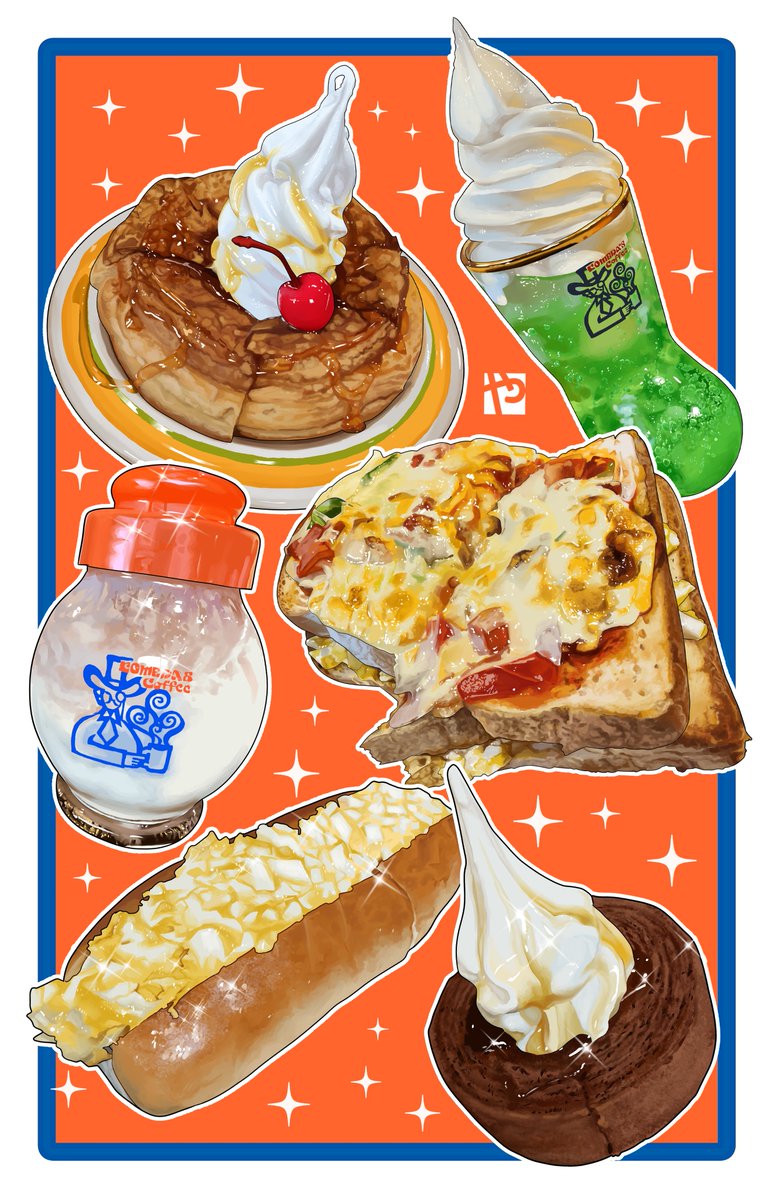 New Print ideas~! 
So far I have the Costco collection and Komeda Coffee collection