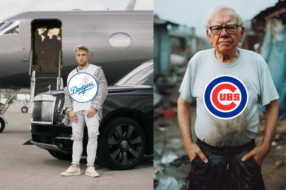 How the Dodgers spend money vs. how the Cubs spend money.