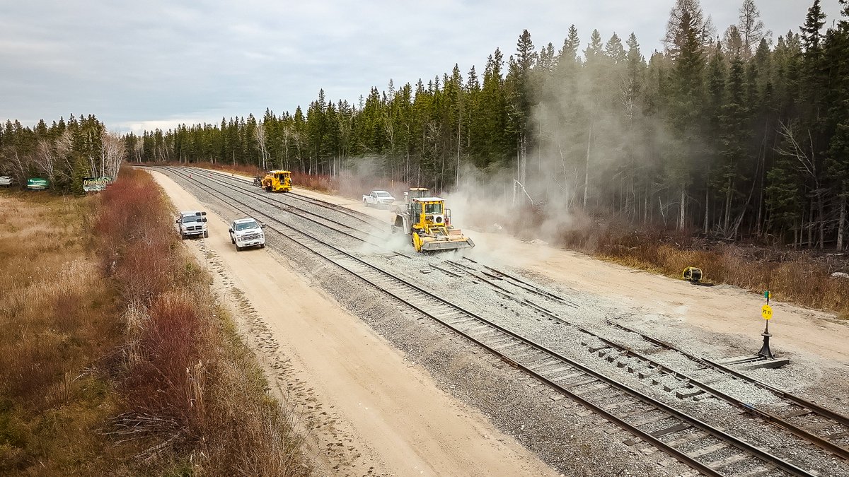 Arctic_Gateway's tweet photo. Record-Breaking Construction Progress! The 2024 construction season saw unprecedented work on the Hudson Bay Railway, enhancing our infrastructure to the best it’s ever been and ready the future. Learn more here 👇
https://t.co/AmJCJus5YM
#PrairiesCan #HudsonBayRailway #Manitoba #Development #ArcticTradeCorridor #EconomicReconciliation