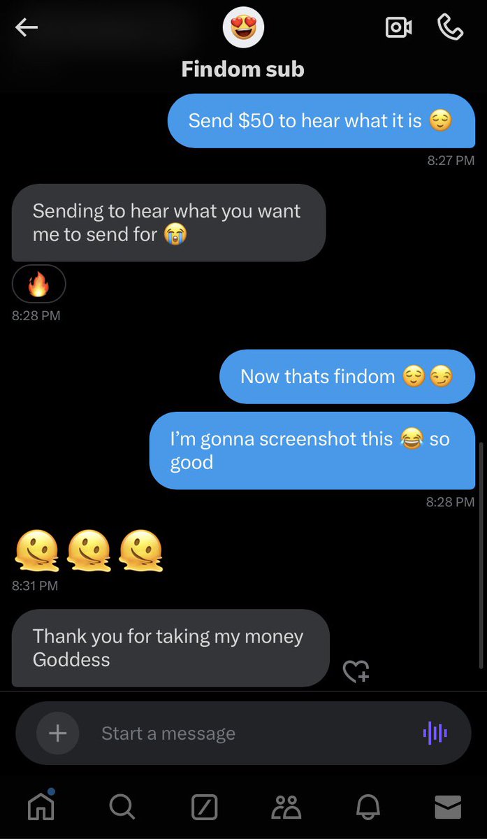 Findom World tweet media