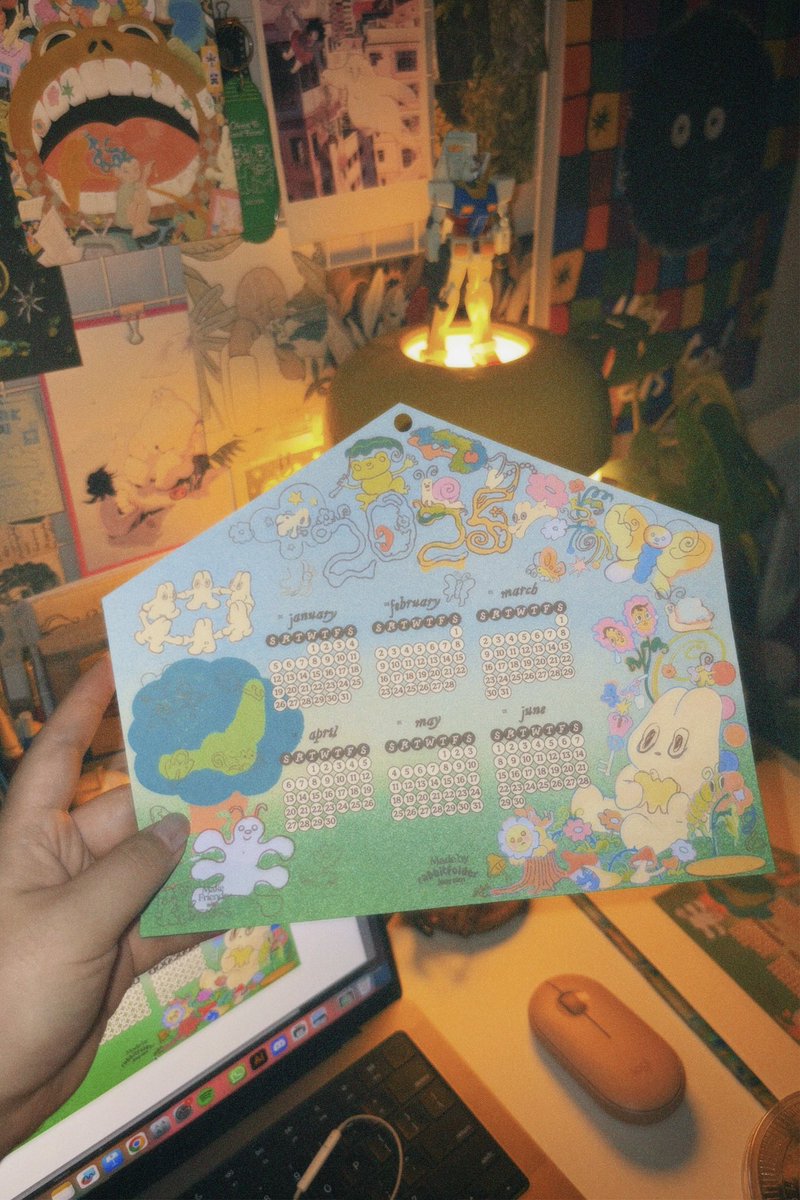 calendar wip and test print