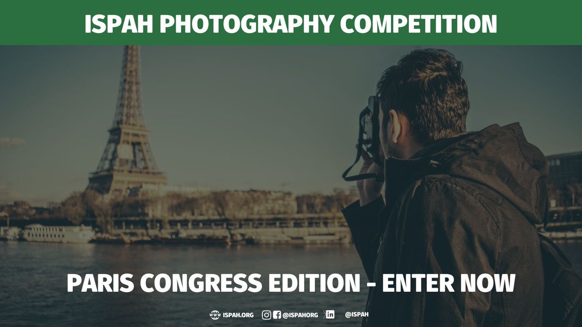 ISPAH's tweet image. 📸 ISPAH Photography Competition

🚨 Special Edition Alert!

🏃🏼 Were you active during the #ISPAH2024 conference in Paris? We’d love to see your favorite moments—surprise us with your best photo!

⭐ Submit your photo! 🔗 bit.ly/3Zm6bDu

#PhysicalActivity #BeActive