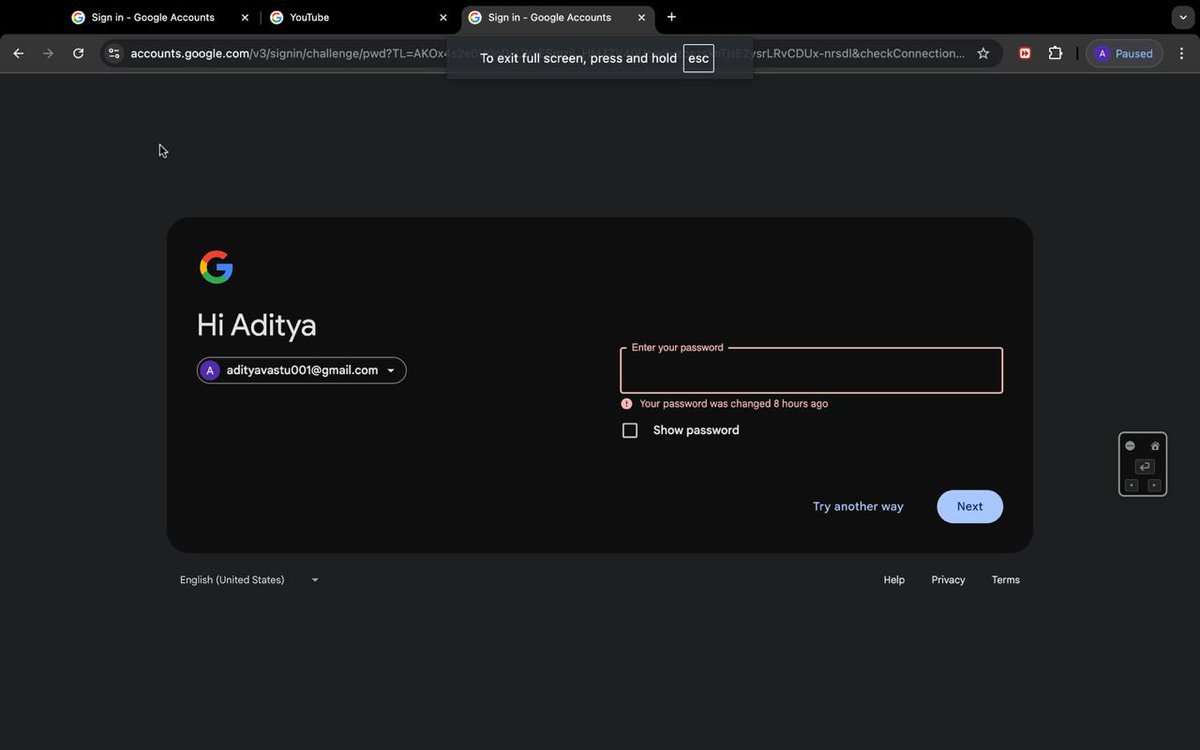 EmpireIG485148's tweet image. URGENT: Our Google account (adityavastu001@gmail.com) has been hacked. The hacker changed the recovery mobile number, and we can&apos;t regain access. This account holds critical company data. @Google, please help us recover it ASAP! #CyberSecurity #GoogleSupport