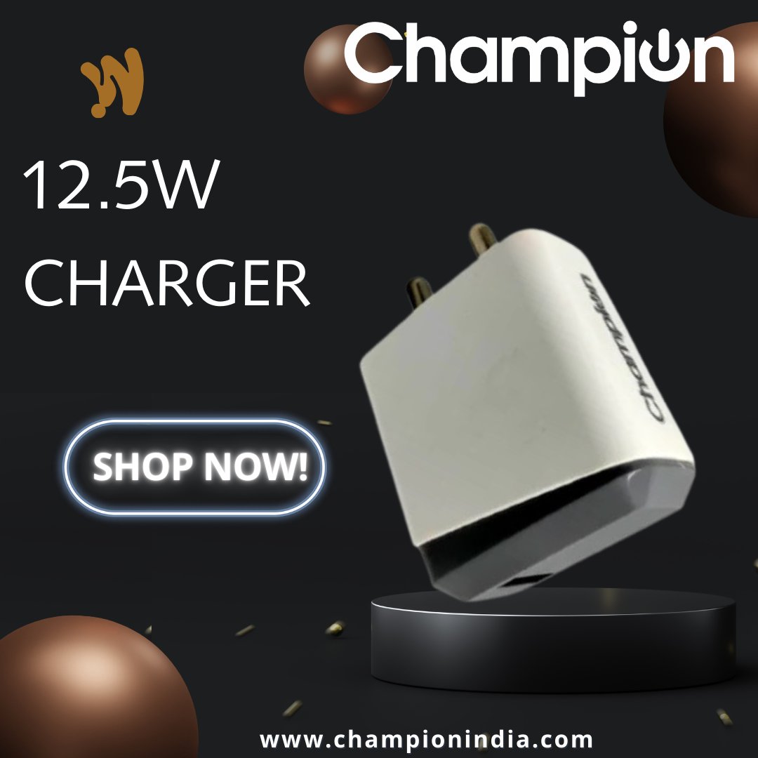 ChampionComps's tweet image. Champion 2.4 Amp 12.5W Charger Single USB Port White
#ChampionCharger #2Point4AmpCharger #USBCharger #Champion12Point5WCharger
#SinglePortCharger #ChampionFastCharger #ReliableCharging #FastCharging #PowerEfficiency #EverydayCharger #CompactAndPowerful
#SafeCharging #QuickCharge