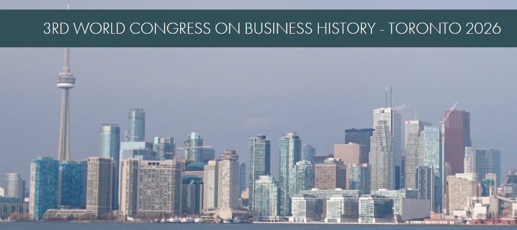 ChinmayTumbe's tweet photo. For those interested in business history, here's a big conference happening in Toronto in 2026. Details:
https://t.co/hjWK3la8vB https://t.co/KfCzXQP1GU