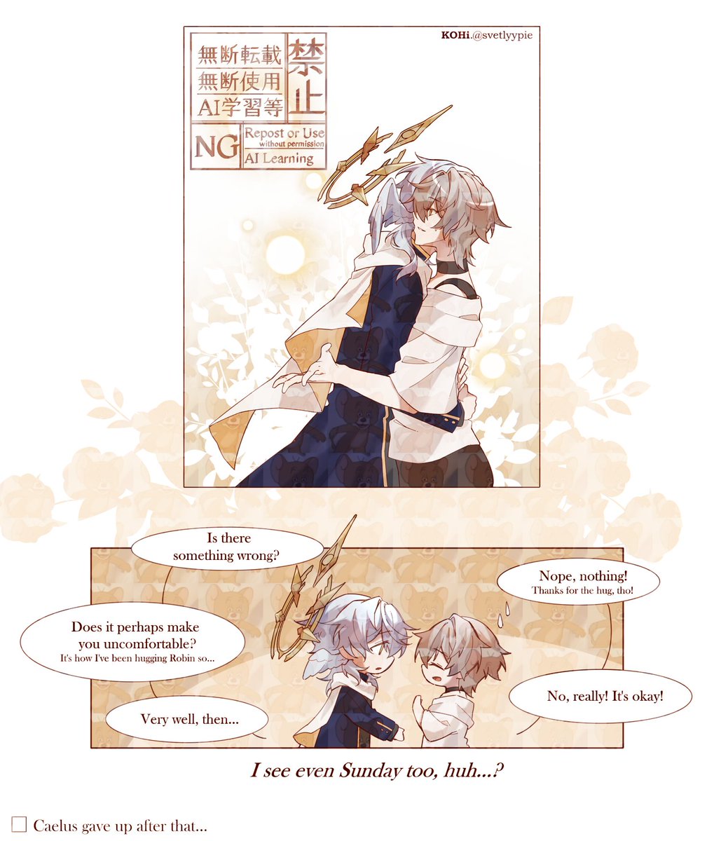 [#HonkaiStarRail]

Hugging Experiment! Commence!!
♪o((〃∇〃o))((o〃∇〃))o♪

Final Conclusion:
It's just instinct

#WeltYang
#Himeko
#SundayHSR
#Stelle
#March7th
#DanHeng
#Caelus
