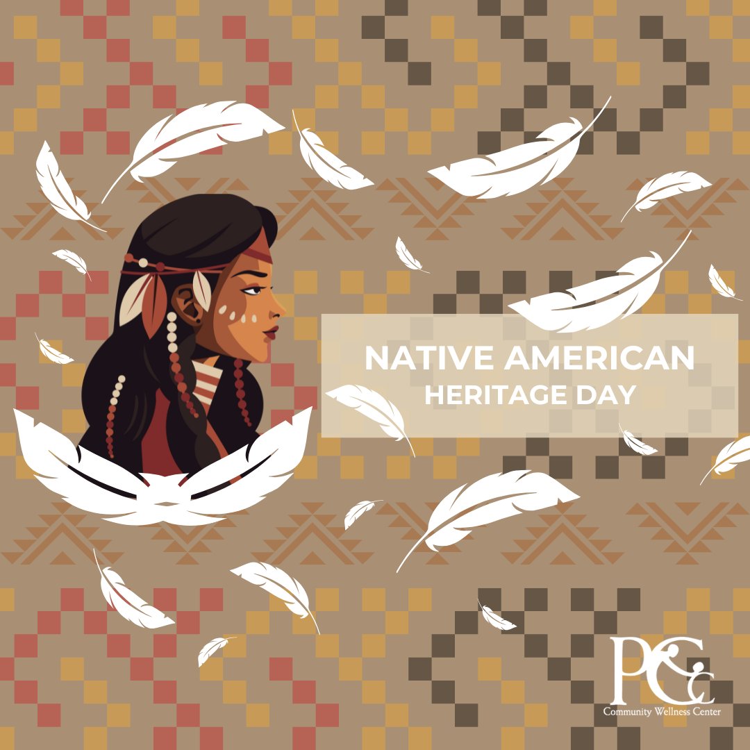 pccwellness's tweet photo. 🪶 Today is #NativeAmericanHeritageDay!

We honor the rich history, resilience, and contributions of Native and Indigenous peoples. Let's reflect, learn, and work toward equity for all. 🌎💙
#IndigenousHistory #HealthEquity #CommunityWellness #PCCWellness https://t.co/7CpLgLSQyd