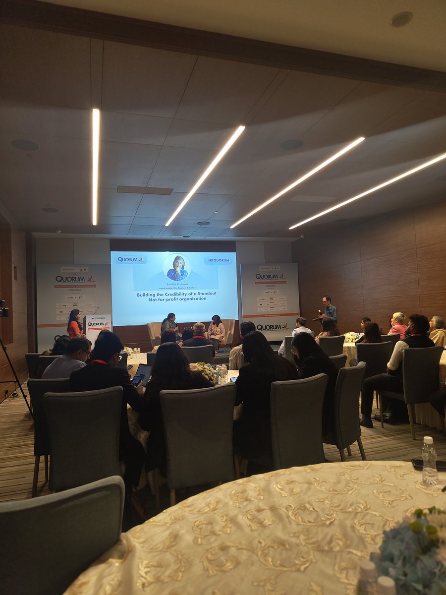 "Champions are those who choose to speak" 
<a href="/sunita_krishnan/">sunitha krishnan</a> #RTQUORUM