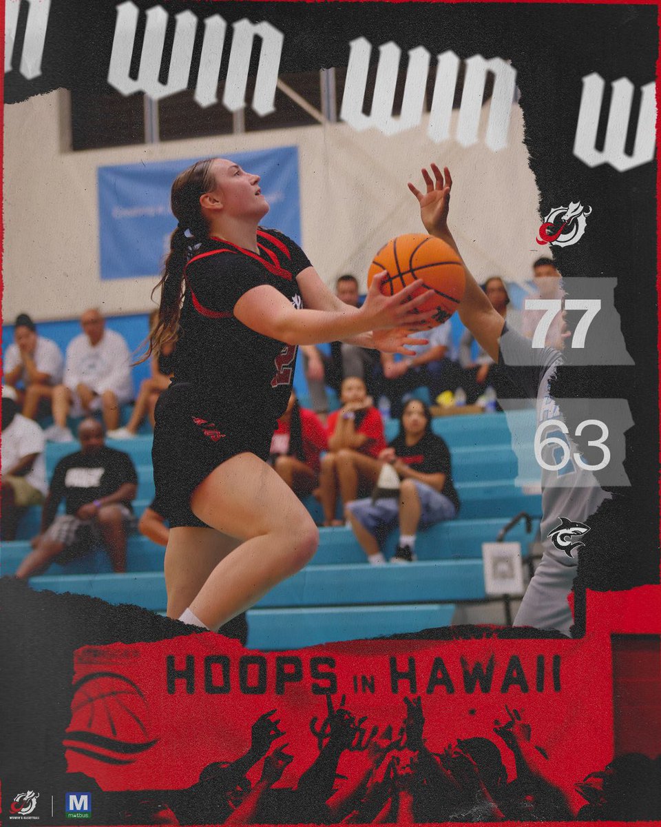 MSUM_WBB's tweet photo. DUBS IN HAWAII‼️

#RollDrags #hoopsinhawaii

📸: @bechansonframes https://t.co/eM6xzwDRop