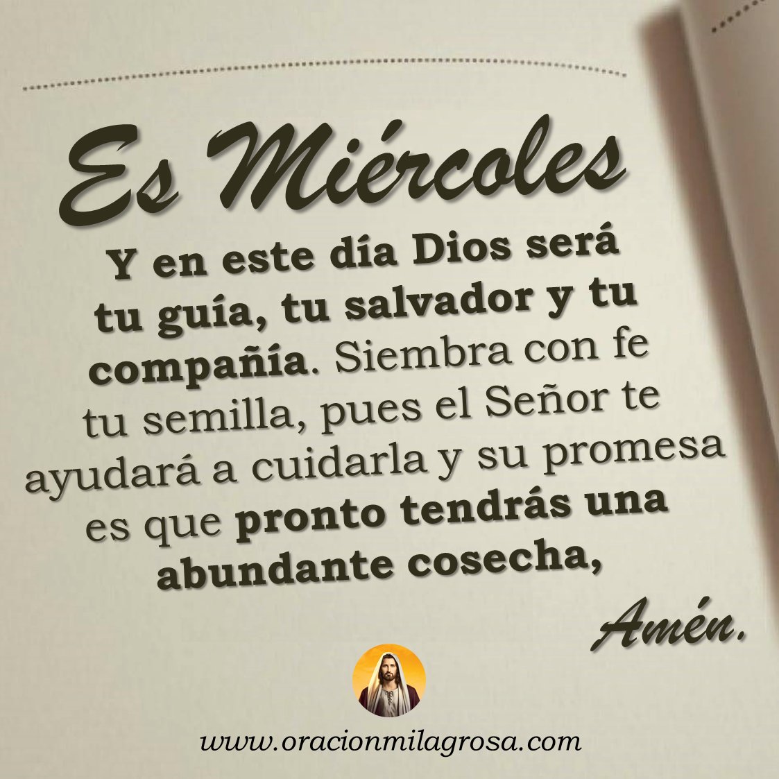 Oración para hoy miércoles 27 de noviembre 👉 youtu.be/Ae4XAraEMao ✨