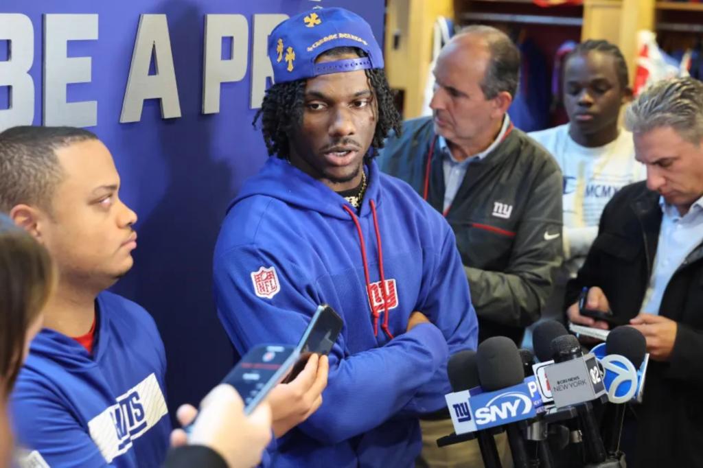 Giants’ Malik Nabers on why he wants to be involved early in games: ‘body’s not ready’ trib.al/78CzXmH