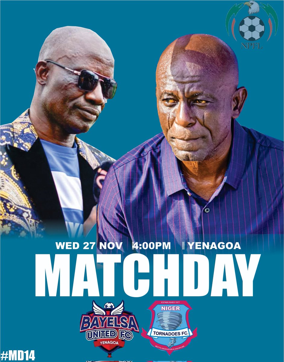 NigerTornadoes's tweet photo. 🚨M A T C H D A Y  

⚪|🔴

It's promises to be a blockbuster midweek game in Yenagoa.

BringItOn💪

#BAYTOR || #MD14

#WeAreIkonAllahBoys https://t.co/oHfFO0ddK9