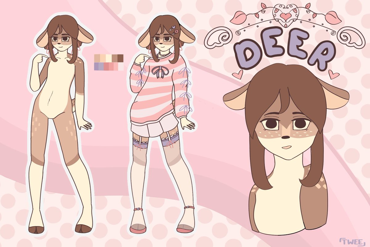 tweearts's tweet photo. cutecore deer adopt 💌
lf $25+ OR art

PayPal / cashapp / venmo / kofi / zelle 

#art #furryart #furryadopt #adopt #adoptable #deer #originalcharacter #anthroart https://t.co/psbZlxLtZ0
