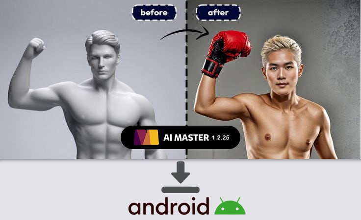 AIMasterNZ's tweet image. 📱✨ Android Users, Transform Your Photos with AI Master! ✨

🌟 Download our app now and unlock the power of AI for stunning edits!

🚀 No tools, no hassle, just pure creativity! 🎨
👉 Download on Android Today and take your photo to the next level! 📷

aimaster.org.nz/downloads/AIMa…