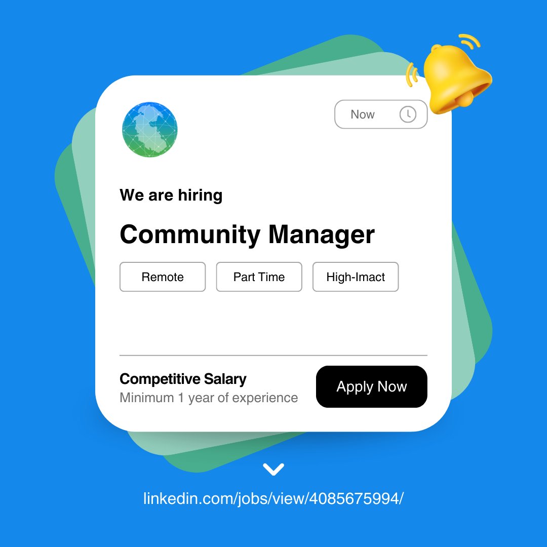 Are you ready to be part of something BIG? The <a href="/TonomyF/">Tonomy Foundation</a> is looking for a Community Manager to help spread the word about Pangea Virtual Nation and build the future of Web4. 🌍

WHAT YOU’LL DO:
- Grow and engage an epic community.
- Be the voice of the Pangea movement, where
