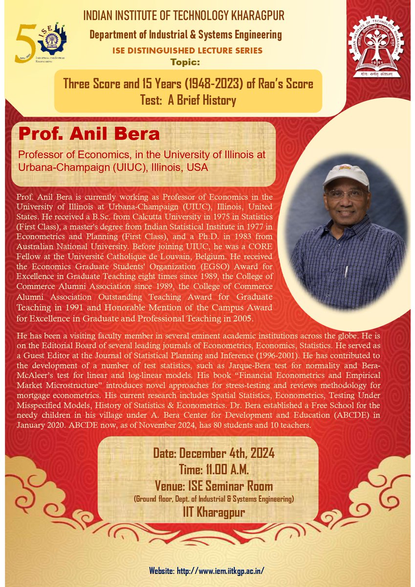 Industrial & Systems Engineering IIT Kharagpur tweet media