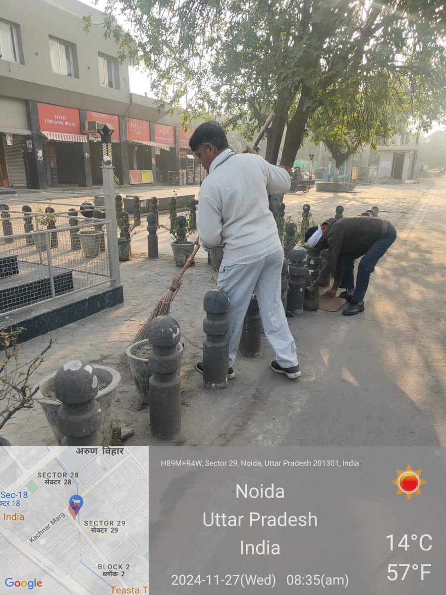 Anita Arora (@anitaar64003301) on Twitter photo <a href="/CeoNoida/">CEO, NOIDA Authority</a> <a href="/horticulturemp/">Department of Horticulture, Govt of MP</a> <a href="/mohanani2013/">Anirudh</a> <a href="/ShuklaRakesh440/">RS</a> <a href="/AshokHak/">Brig Ashok Hak</a> Thanks NA for yr prompt action, cleaning of BP / National Flag areas , please help.in keeping thise areas cleaning during eveing time too. MRS.ANITA ARORA EX VCP AVRWA <a href="/CeoNoida/">CEO, NOIDA Authority</a> <a href="/horticulturemp/">Department of Horticulture, Govt of MP</a> <a href="/mohanani2013/">Anirudh</a> <a href="/ShuklaRakesh440/">RS</a> <a href="/AshokHak/">Brig Ashok Hak</a> Thanks NA for yr prompt action, cleaning of BP / National Flag areas , please help.in keeping thise areas cleaning during eveing time too. MRS.ANITA ARORA EX VCP AVRWA