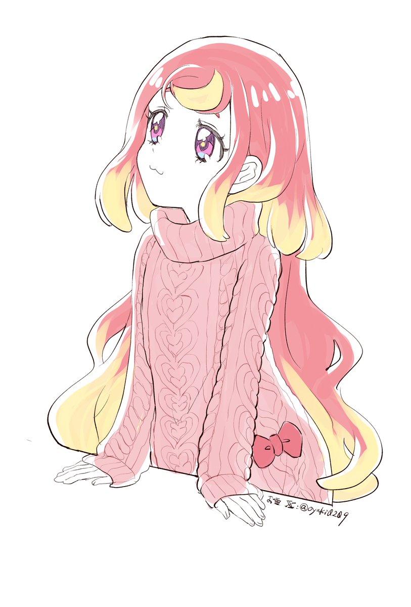 「ワンダフルは、髪を下ろすとこうなる…で合ってるのだろうか? 」|お雪のイラスト