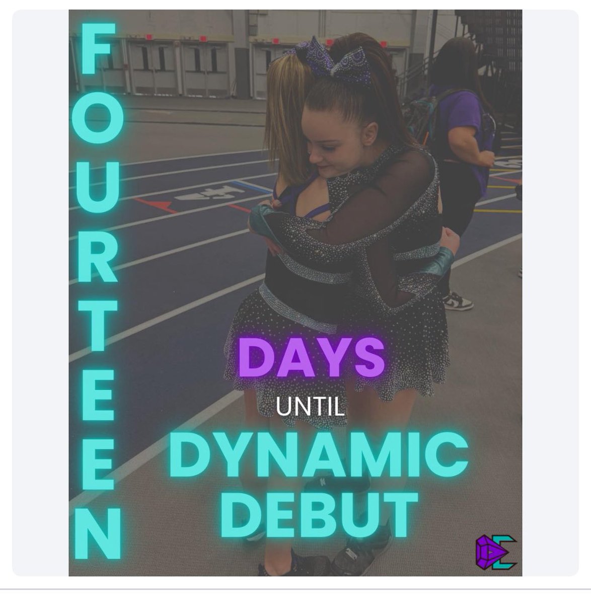 The countdown is ON! TWO MORE WEEKS until DYNAMIC DEBUT! 👑