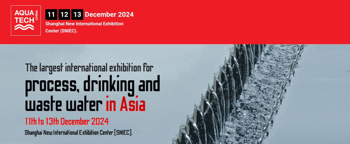 Pvcplasticpile's tweet image. SMALL BOSS will attend #aquatech in Dec,hope to see you there:

Aquatech Shanghai China 2024
Booth number: N1-A52
Date: Dec 11~13th
Add: Shanghai New International Exhibition Center (SNIEC) 

Display:#mbbrmedia #pvcsheetpile #diffuser #tubesettler #biochip