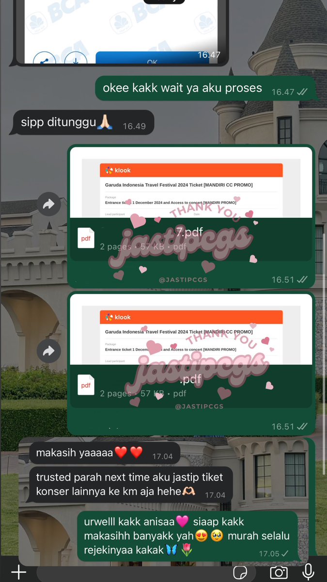 GABS | jastipcgs - open trip tweet media