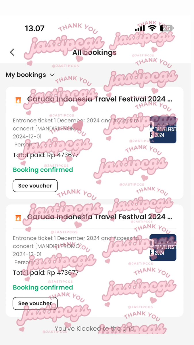 GABS | jastipcgs - open trip tweet media
