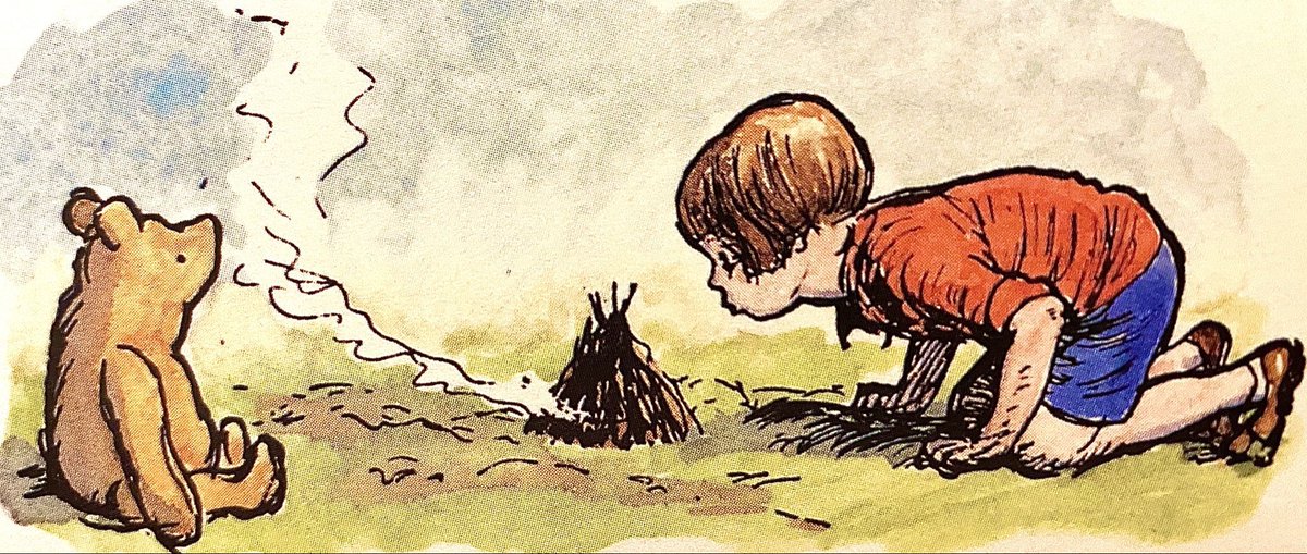 He sits and thinks of the things they know
He and the Forest, alone together 
The springs that come and the summers that go,
Autumn dew on bracken and heather,
The drip of the Forest beneath the snow…
~A.A.Milne #seasons