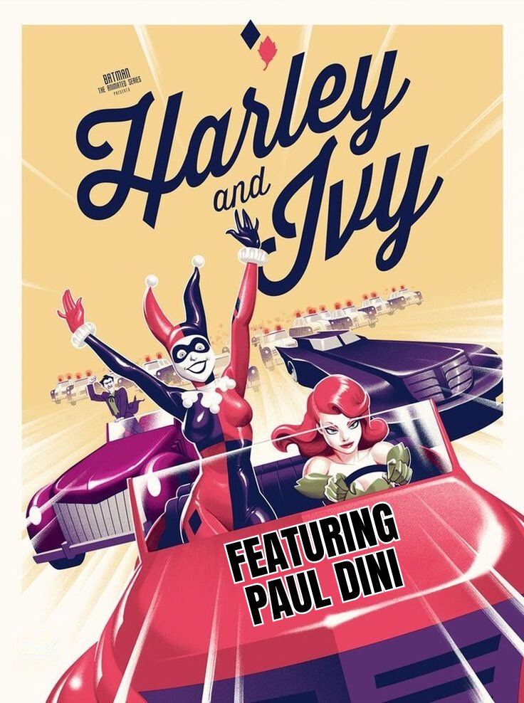 Our hosts return to the podcave and are once again joined by the legendary <a href="/Paul_Dini/">Paul_Dini</a> to discuss one of his favourite episodes, HARLEY AND IVY.

Head to wherever you get your podcasts to listen! 

Art credit: <a href="/PhantomCityCrtv/">PhantomCityCreative</a> 

#batman #podcast #fyp #art #harleyquinn #poisonivy