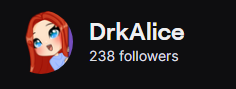drkalice17's tweet photo. Y'all when i starting streaming on twitch i never thought that id get to 100 followers let alone 238!! Thank y'all so much!! this is nutty!! Just thank you!
https://t.co/M7Di25prxU
#smallstreamers #SupportSmallStreamers #twitch #TwitchStreamers #gamergirl #funtimes #lookatusgrow https://t.co/avzgaDauti