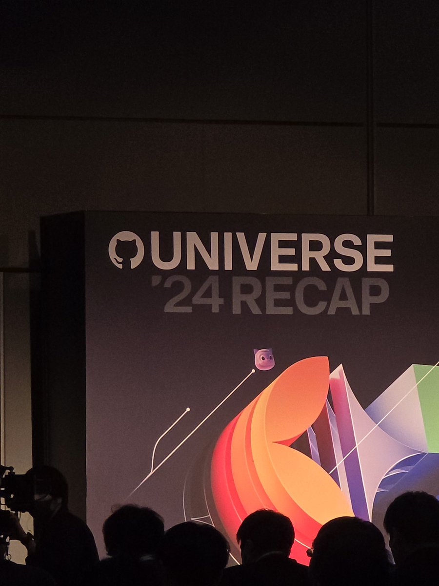 4nk_sub's tweet image. 今日はここです
高校生俺しかいない
#githubuniverserecap
