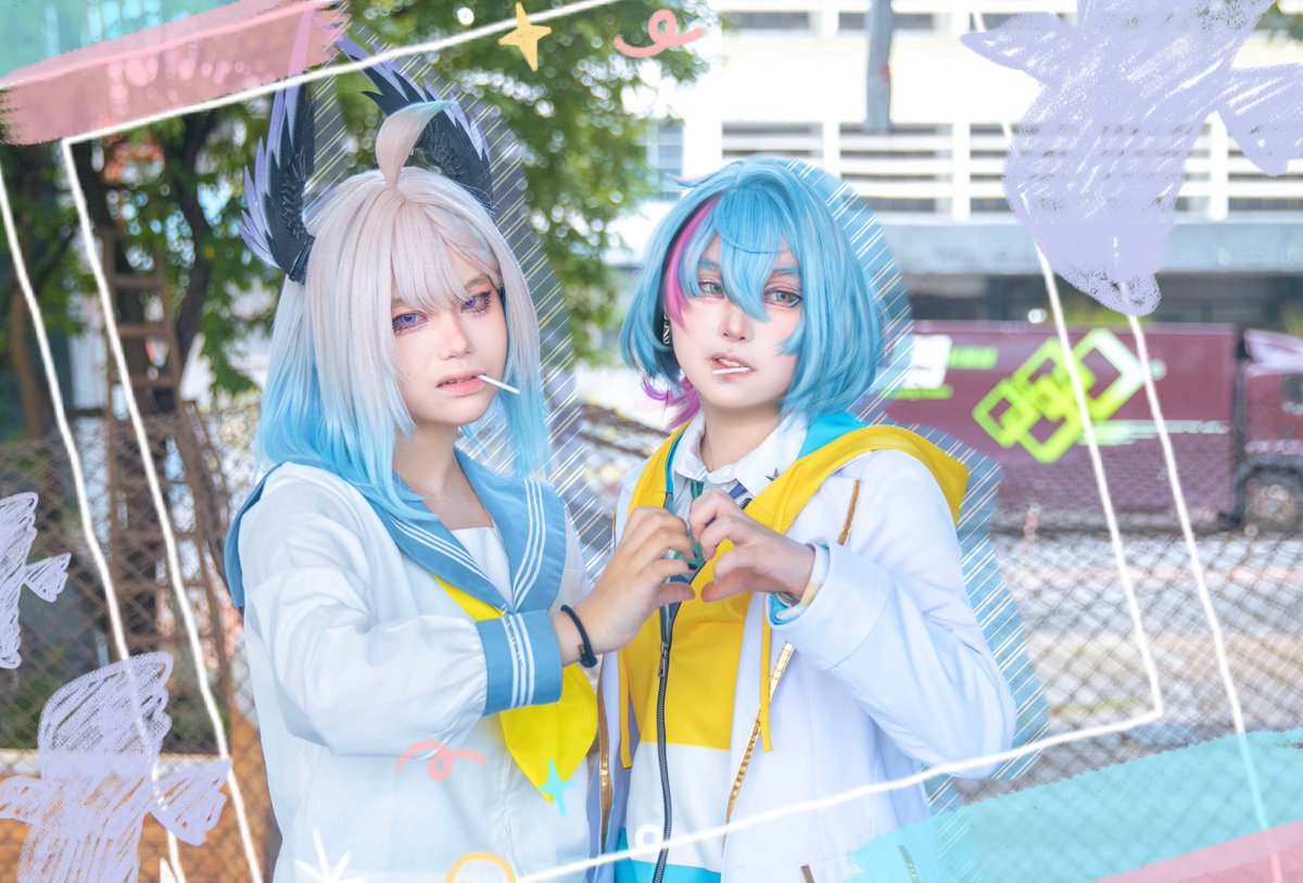 BESTIE❓

<a href="/youlelove0alban/">youle忧乐</a> 

#enna #EnnaAlouette #Palouette #Ethyria #kyo #KyoKaneko #DrawKyo #iluna #NijiEn #nijiencosplay #NIJISANJI_EN #NijisanjiEN