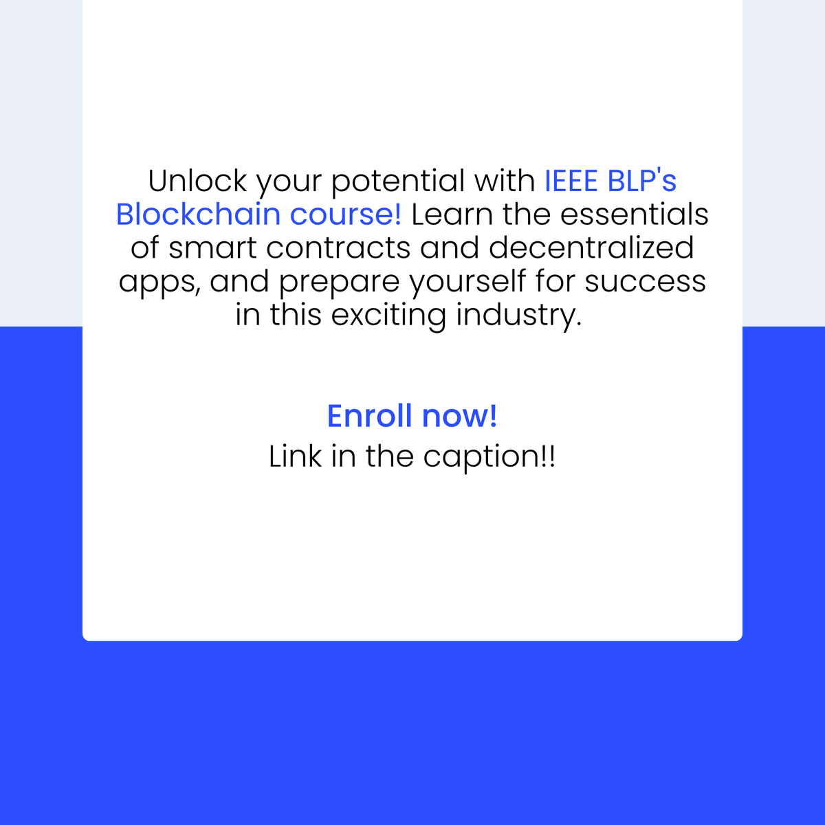 IEEE Blended learning program tweet media