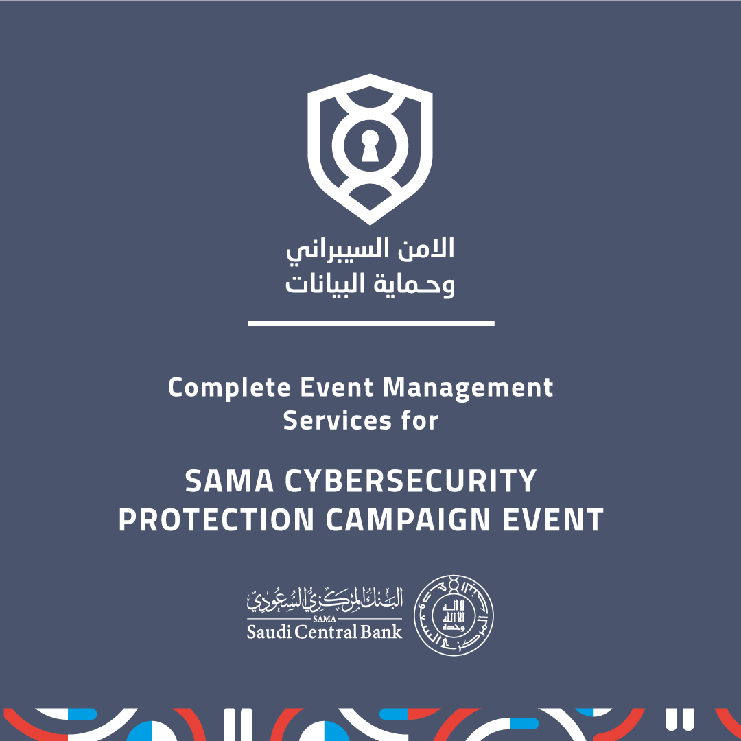 AfkarCity's tweet photo. Complete Event Management of the SAMA Cybersecurity Protection Campaign Event. #cybersecurity #cybersecurityevent #eventmanagement #afkarcity #cyberattackprotection https://t.co/NlrJwoxwMo