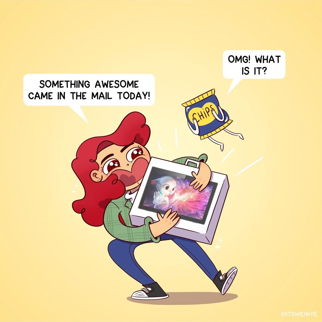 xppenca's tweet photo. Something awesome arrived in the mail today—check it out! 😍😍 

Artist @itsweinye 
Gear: #XPPen Artist 22 2nd 

Don't miss a 26% discount during Black Friday on Amazon Canada! 🔍https://t.co/Nu4l2DqU62 

#artist22nd #blackfriday #amazon #art #artist https://t.co/yxRovC10QC