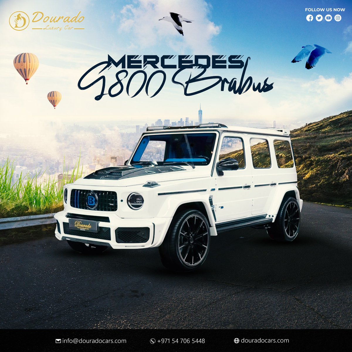 douradocars's tweet photo. 🤍 Checkout our Mercedes G800 Brabus https://t.co/9n4UefUk01
Owning this is more than a dream—it’s a flex. 💪🔥
#Mercedes #G800 #Brabus #luxurycars #douradocars #showroom #exoticcars #sportscars #usedcarsforsale #exoticcarshowroom #supercars #fastcars #expensivevehicles #premiumbrands #luxurycardealership #usedcardealers #exclsivebrands #automotive #luxurycarcollectors #certifiedvehicles #uaeweatherrain #luxurycarsforsale #supercarsDubai #iconicmodels #ultimatedrive #iconicride #luxuryinterior #speedmachine #modernvehicles #sportscar #fastcar #hypercars #highendcars #dreamcar #cardesign #usedcars #preownedvehicles #prestigeautomobiles #exoticcarsforsale #cars #dubai #uae 🚕