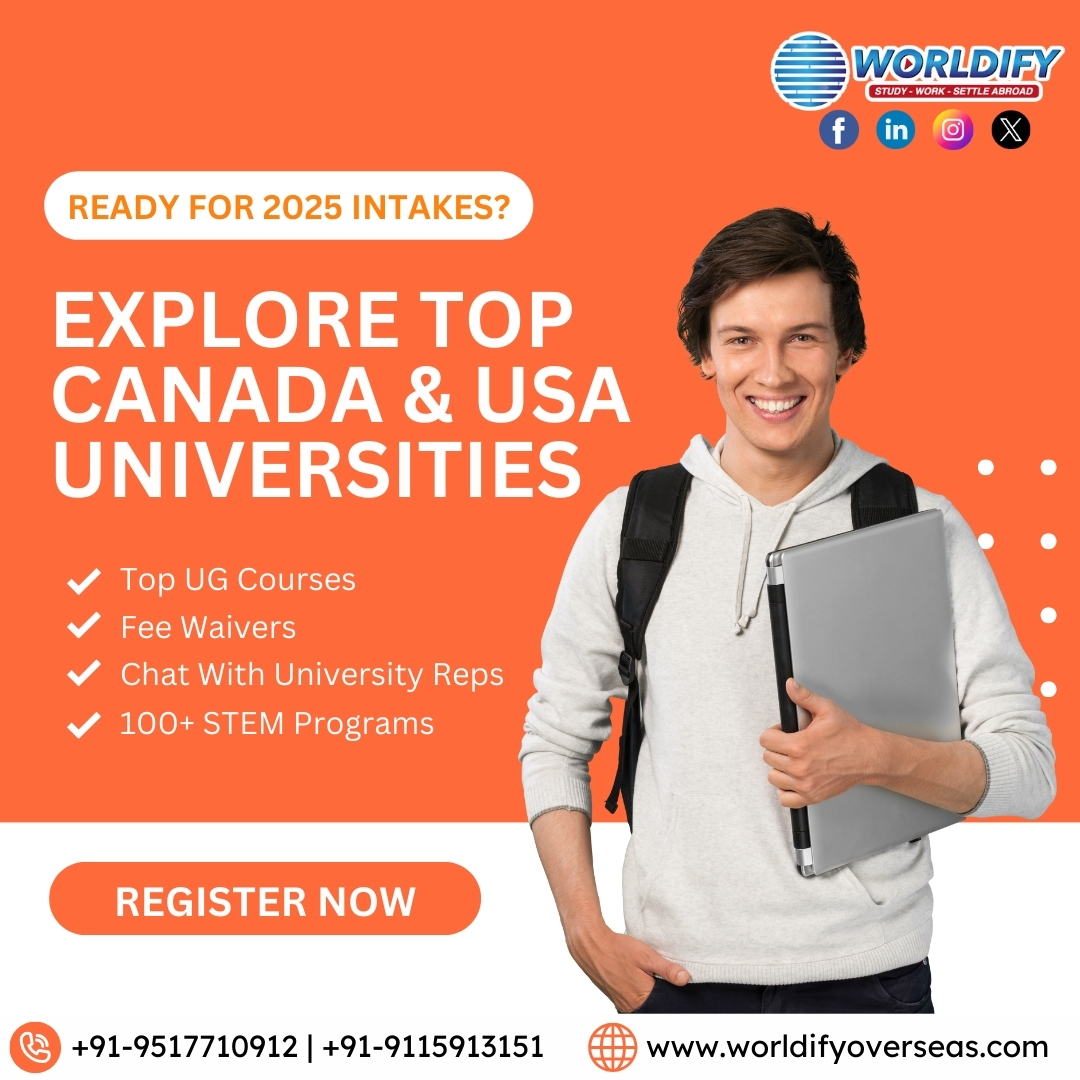 Letsworldify's tweet image. 🚀 Ready to study in top universities in Canada & the USA? 🇨🇦🇺🇸 Explore fee waivers, 100+ STEM programs, & direct access to university reps! Start planning for 2025! 🌍📚
#StudyInCanadaUSA #STEMPrograms #StudyAbroad2025 #GlobalOpportunities #Worldify #FutureLeaders