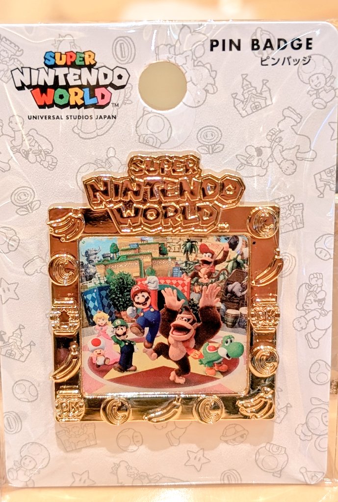 USJ スーパーニンテンドーワールド ピンバッチセット マリオ (非売品)