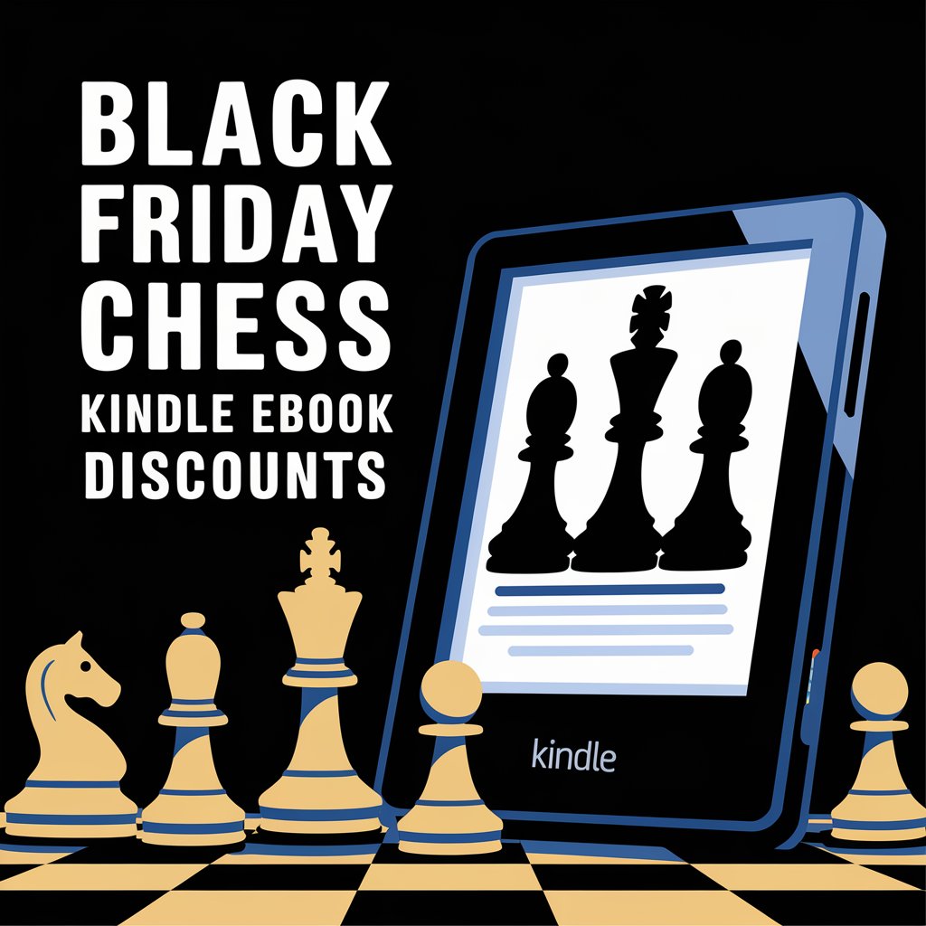 xakemateeus's tweet photo. Hey guys! All our Chess Kindle ebooks already discounted at USD 2.99 check them out. Links in this thread 😉
#BlackFriday #ChessDeals #KindleBooks #ChessEbooks #ChessDiscounts #ChessTactics #LondonSystem #ChessLovers #KindleDiscounts #ChessSale #EbookDeals https://t.co/ZBKboXSdDS