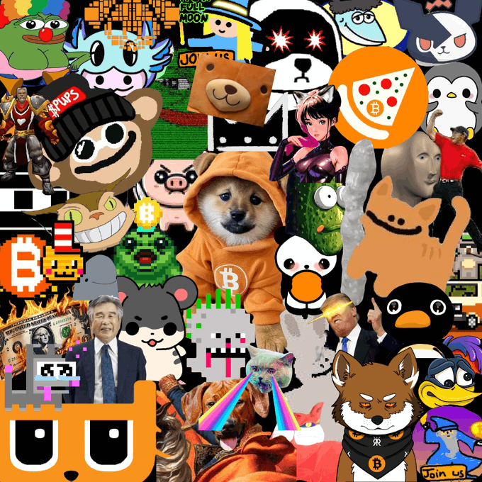gm to the dogs, pups, billys, gizmos, pookas, kodas, saikos, pandas, lobos, pengus, wizards, wankos, gobs, bros, cyphers, wishies, oozys, kikas, sparkys, ribbits, noots, sillys, elsas, peters

$BTC to $100k before 2025? 🟧
