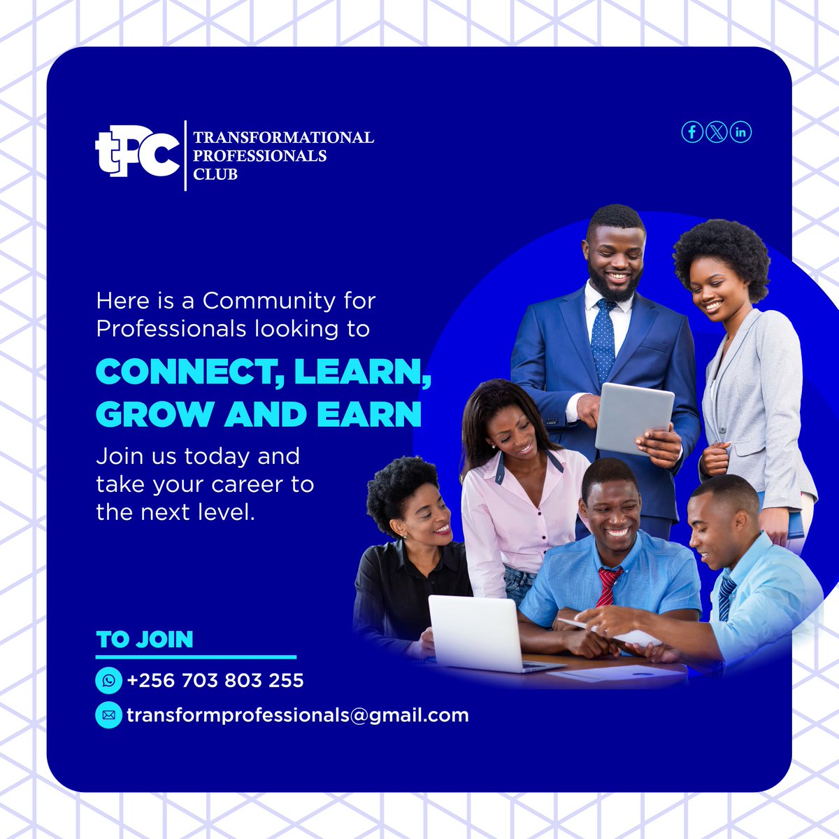 Accounting44041's tweet photo. We're excited to invite you to the Transformational Professionals Club 🎉 This community is designed to help you:

✨ Connect with like-minded professionals
✨ Learn from industry experts
✨ Grow your skills and knowledge
✨ Earn new opportunities

https://t.co/5SG0zYzmHo https://t.co/R4HOAI6GUE