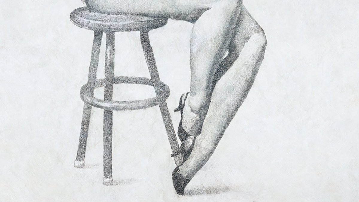 In this piece, Vladimir Kolesnikov combines two layers of visual culture from the mid-20th century: A pin-up model, and the signature blue of the French eccentric artist Yves Klein. 

See "Work on the Bugs: Yves Klein" by Vladimir Kolesnikov at our booth C27 at CONTEXT Art Miami!