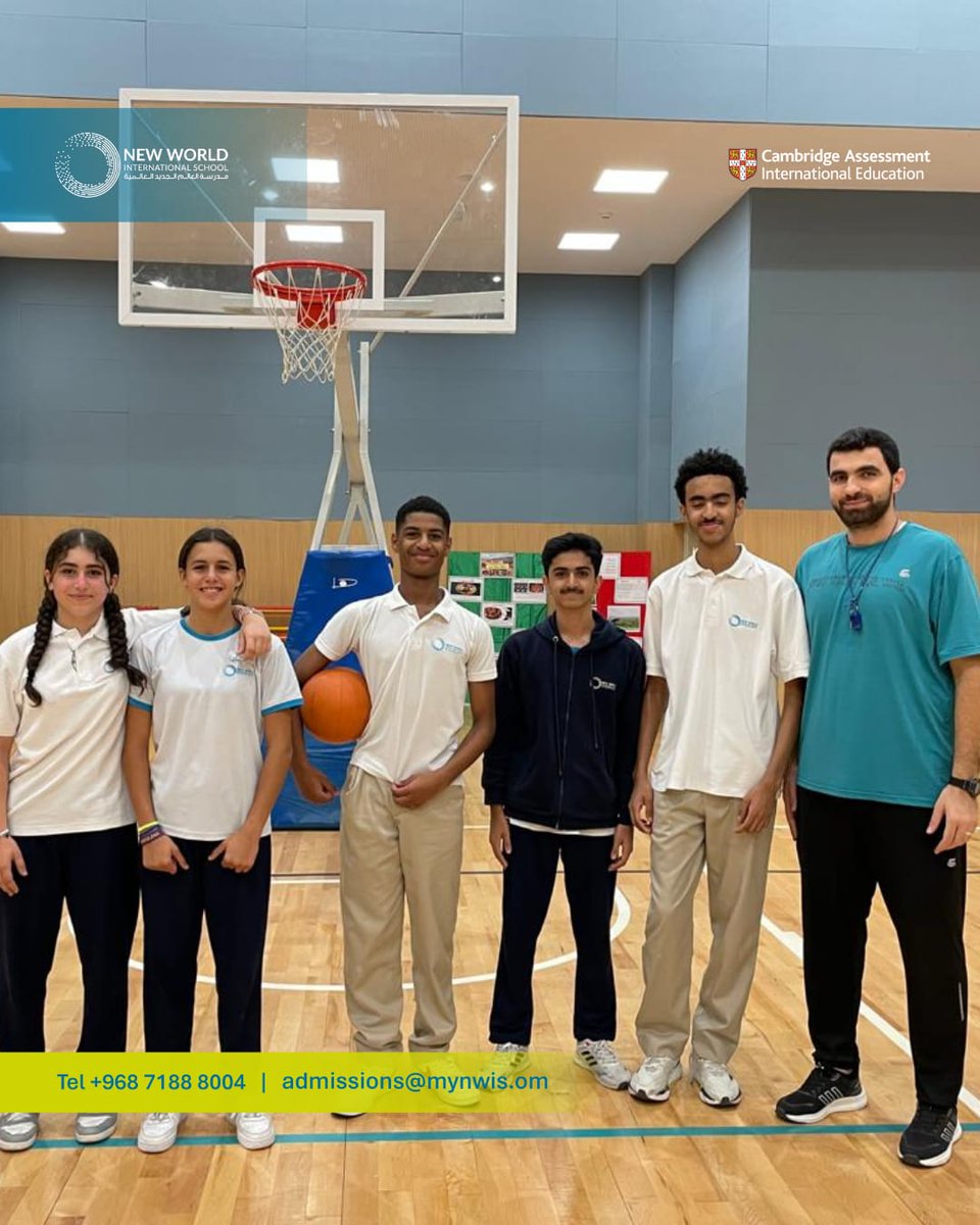 nwismuscat's tweet image. Today our mixed basketball team (G9 &amp;amp; G10) and our G8 boys football team took part in a friendly competition
with the Lycee Français in Muscat. We as a school community are very proud of their performance and attitude.
#sports #SkillsLearning
