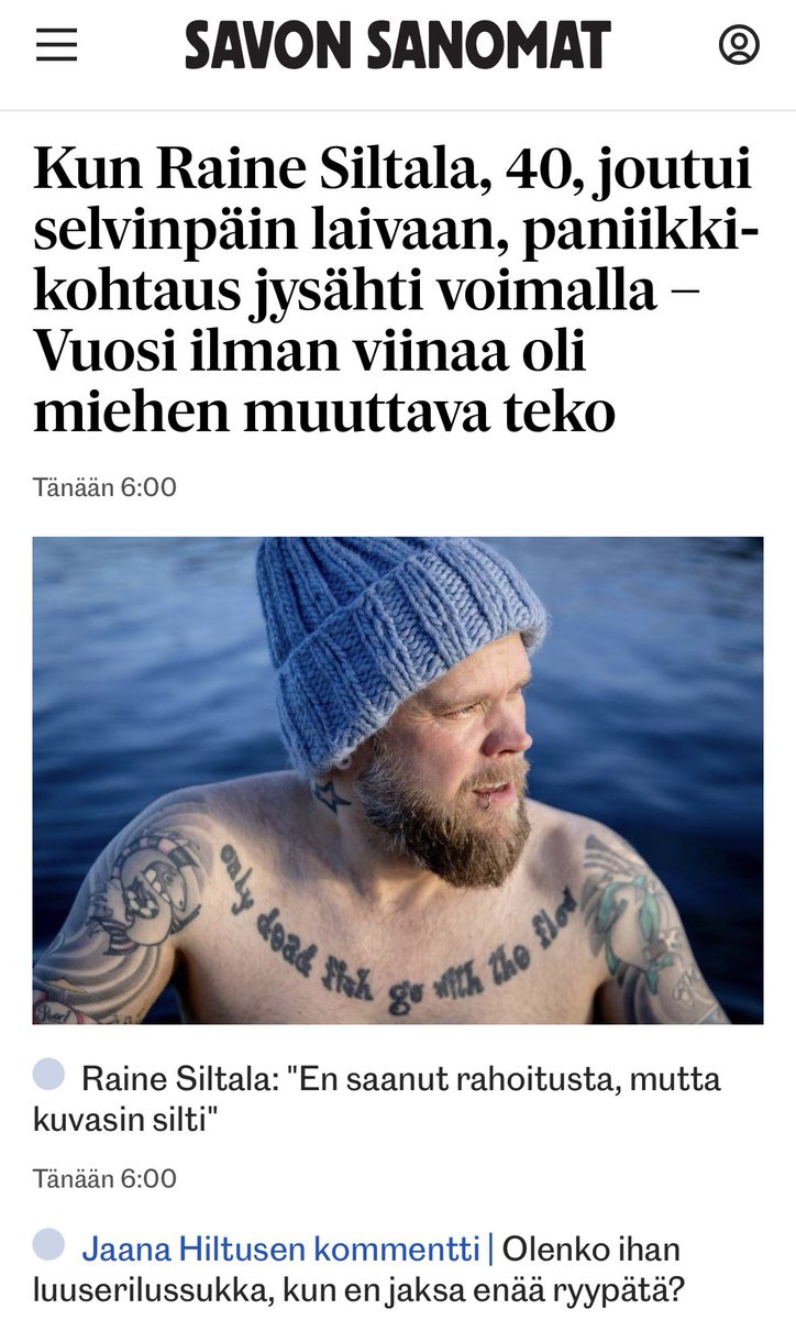 Parhaan ystäväni Rainen ”365 Selvästi utelias” -dokumentti katsottavissa ILMAISEKSI vain TÄNÄÄN 27.11. ❤️

▶️ Youtube-lähetys alkaa klo 20.55

▶️ Ja pääset sinne tästä: m.youtube.com/watch?v=SRoEe5…