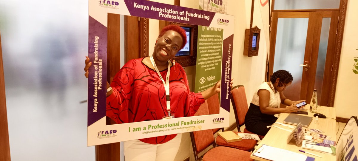 Fundraising_KE's tweet image. Day 3 of our East Africa Resource Mobilisation workshop. Jaki Mathaga, one of our speakers is excited to take you through a session on visioning in fundraising success. #30EARMW #FundraisingKE