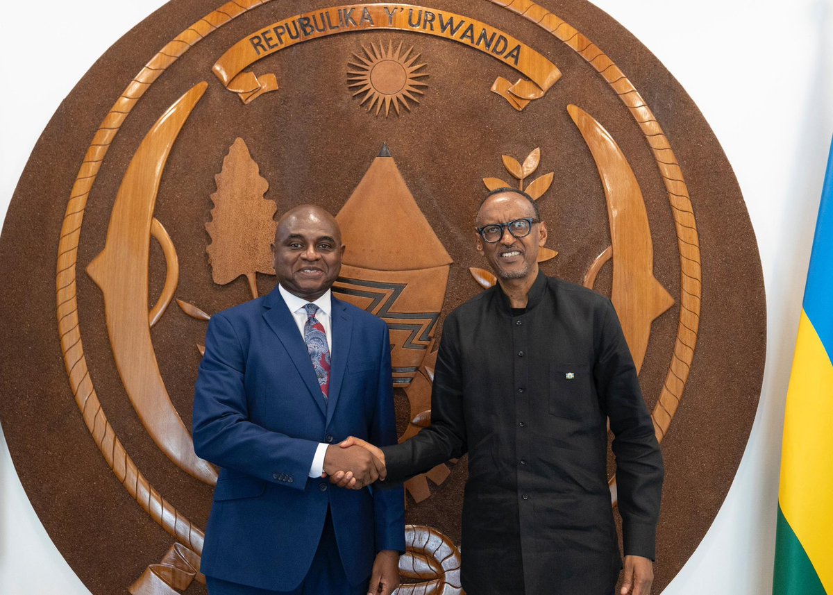 Kingsley Moghalu OON (@moghalukingsley) on Twitter photo During my audience yesterday with the Rwandan President and <a href="/ASG_Africa/">African School of Governance (ASG)</a> Co-Founder <a href="/PaulKagame/">Paul Kagame</a> <a href="/UrugwiroVillage/">Presidency | Rwanda</a> during which I briefed him on the progress ASG has made so far and future plans, President Kagame was keen on how this world-class African institution can make a During my audience yesterday with the Rwandan President and <a href="/ASG_Africa/">African School of Governance (ASG)</a> Co-Founder <a href="/PaulKagame/">Paul Kagame</a> <a href="/UrugwiroVillage/">Presidency | Rwanda</a> during which I briefed him on the progress ASG has made so far and future plans, President Kagame was keen on how this world-class African institution can make a